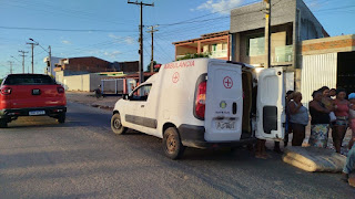 Mulher é atropelada por moto na BA-120, em Queimadas